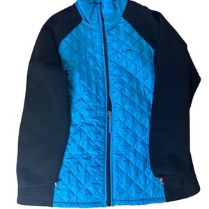 Lauren Ralph Lauren Royal & Navy Blue Quilted Jacket Size 2X